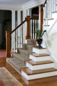 antique heart pine, stair parts, newel posts, risers, reclaimed heart pine, reclaimed wood,