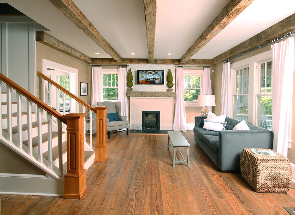 Antique Hand Hewn Beams