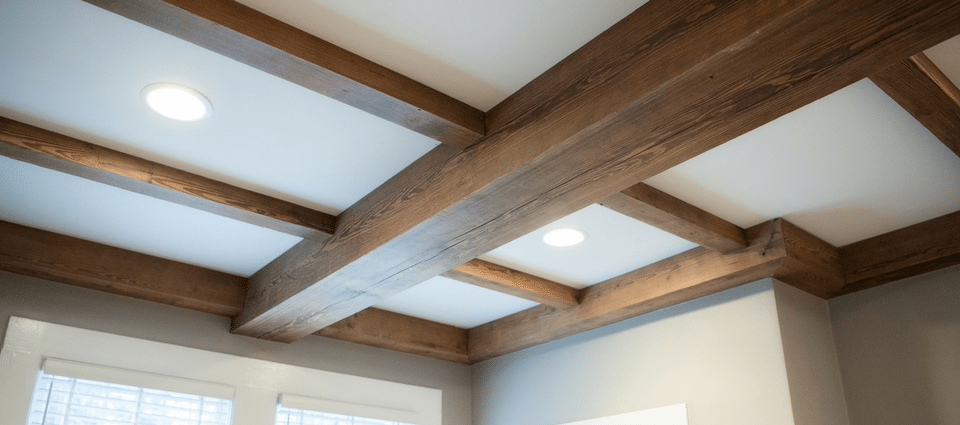 Antique Heart Pine S4S Beams