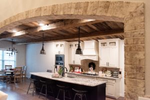 Weathered-Grey-Ceiling-Planking-Hand-Hewn-Beams