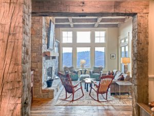 Antique Reclaimed Hand Hewn Beams