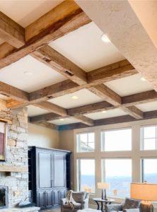 Antique Reclaimed Hand Hewn Timberframing