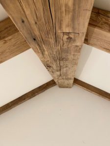Antique Hand Hewn Box Beams