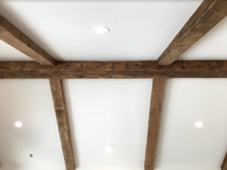Antique Hand Hewn Beams Mixed Softwoods