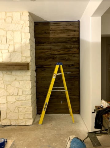 New Pecky Cypress Wall Paneling