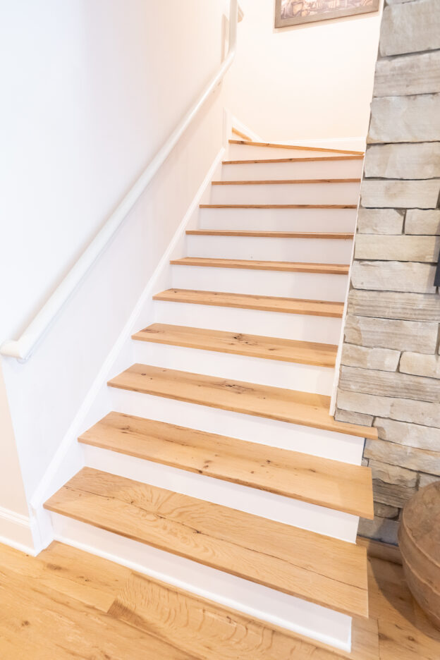 Antique Reclaimed White Oak Stair Treads Southend Reclaimed