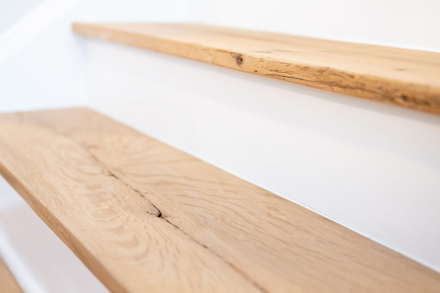 Antique Reclaimed White Oak Stair Treads Southend Reclaimed