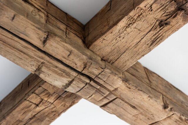 Antique Reclaimed Hand Hewn Box Beams