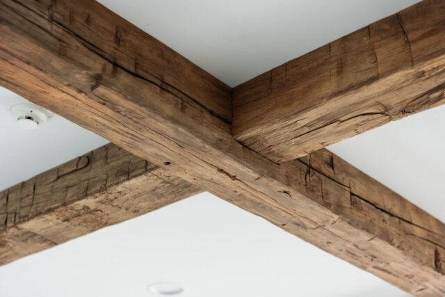 Antique Reclaimed Hand Hewn Box Beams