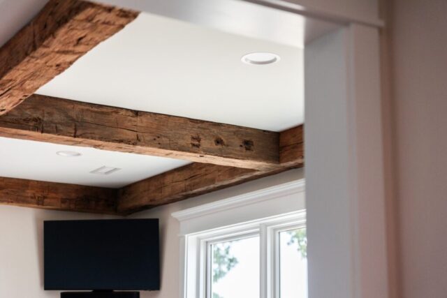 Antique Reclaimed Hand Hewn Box Beams