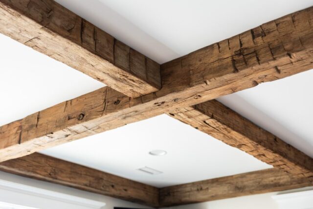 Antique Reclaimed Hand Hewn Box Beams