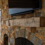 Reclaimed Solid Mantel