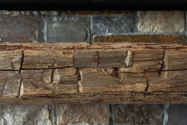 Reclaimed Solid Mantel