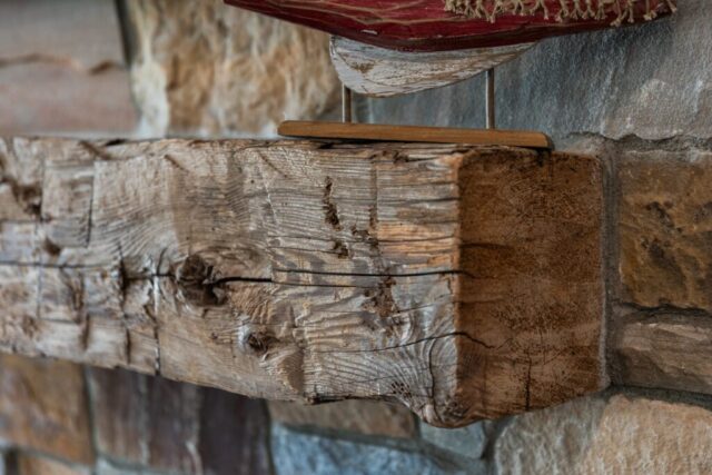 Reclaimed Solid Mantel