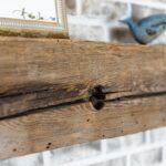 Reclaimed Solid Mantel