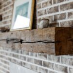 Reclaimed Solid Mantel