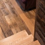 Original Face Reclaimed Oak Skip Planed Flooring