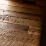 Original Face Reclaimed Oak Skip Planed Flooring