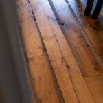 Original Face Reclaimed Oak Skip Planed Flooring