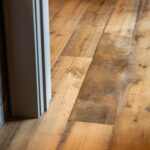 Original Face Reclaimed Oak Skip Planed Flooring