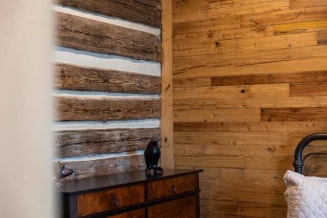 Reclaimed Wormy Chestnut Wall Paneling Reclaimed Wormy Chestnut Wall Paneling