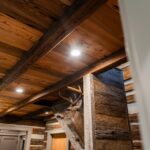 River Reclaimed Sinker Pecky Cypress Ceiling Planking